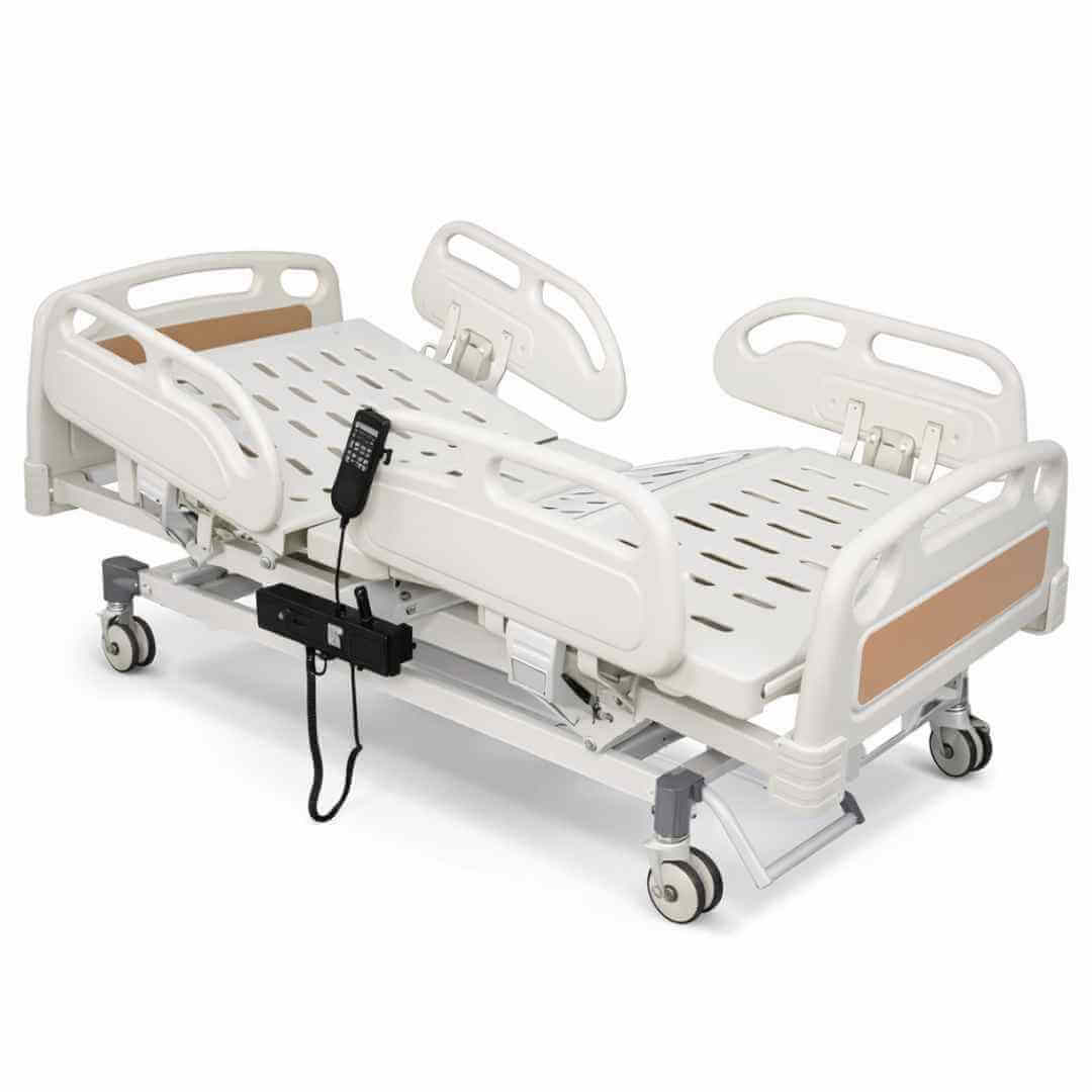 Three Function Electric Hospital Bed with Handset Remote