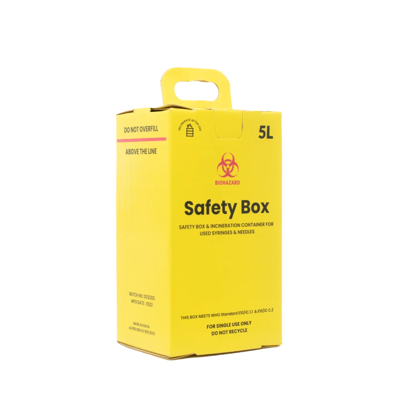 Biohazard Sharps Disposal Container (5 Liters)