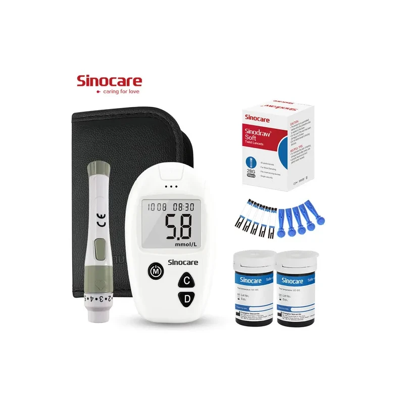 Clinical Blood Glucose Meter & Test Strips Kit